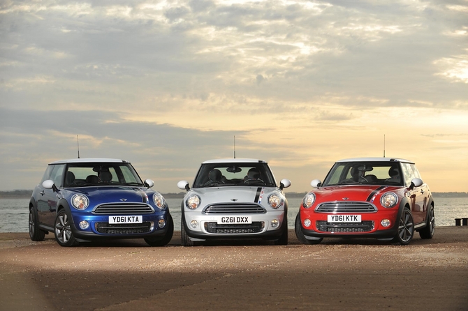 Mini Celebrates London Olympics by Having Long Jumper Leap Over Special Edition Mini