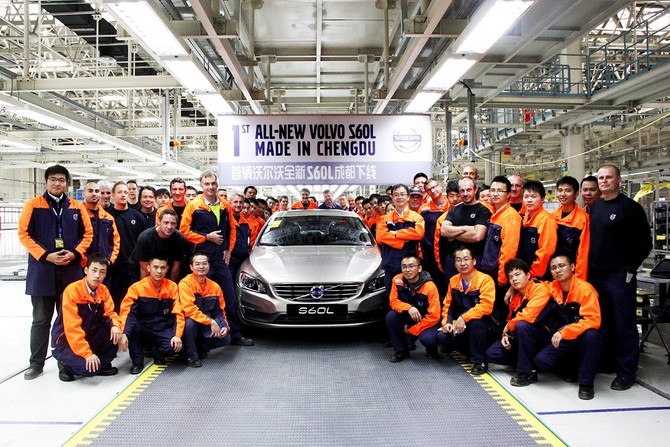 The S60L enters production in China