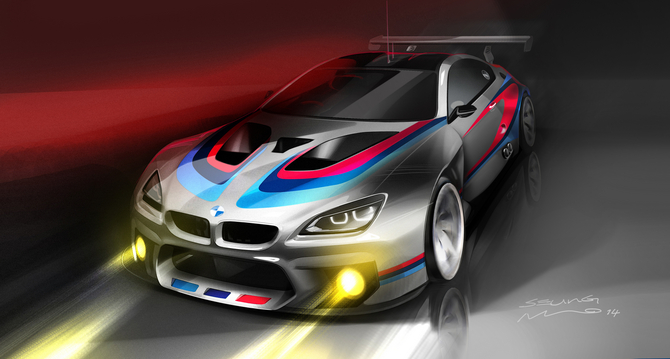 The new BMW M6 GT3 will hit the circuits in 2016