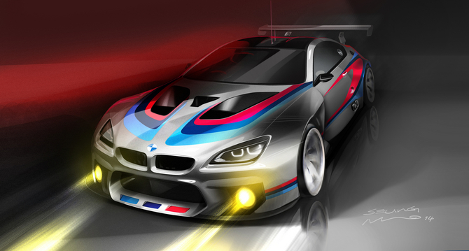 O novo BMW M6 GT3 só vai chegar às pistas em 2016 O novo BMW M6 GT3 só vai chegar às pistas em 2016