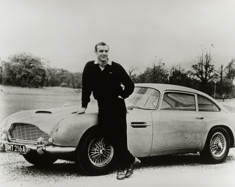 Sean Connery e o DB5