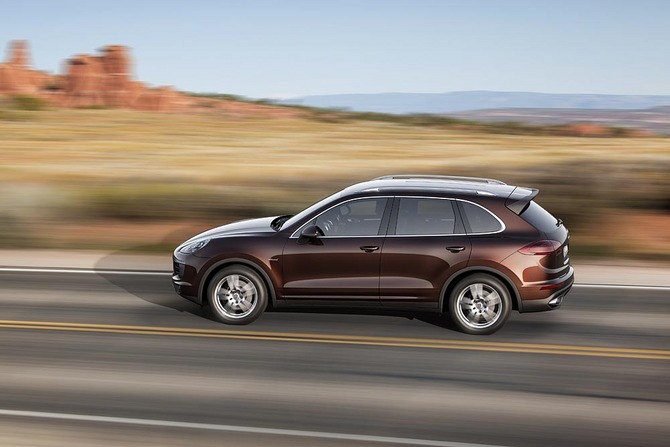 The diesel versions of the Cayenne combine sportiness with efficiency