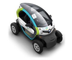 O Twizy tem uma autonomia de 100km