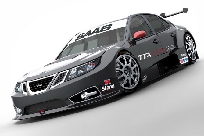 Saab Lives for One More Year in Swedish Touring Car Racing