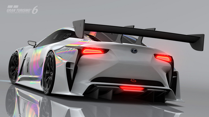 The concept is based on the Lexus LF-FC coupe with the brand's own approach to motorsports competition