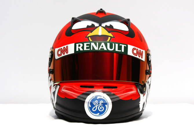 Heikki Kovalainen Will Run Angry Birds Helmet as Part of Sponsorship Deal