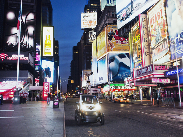 Twizy fait escale à New-York city !