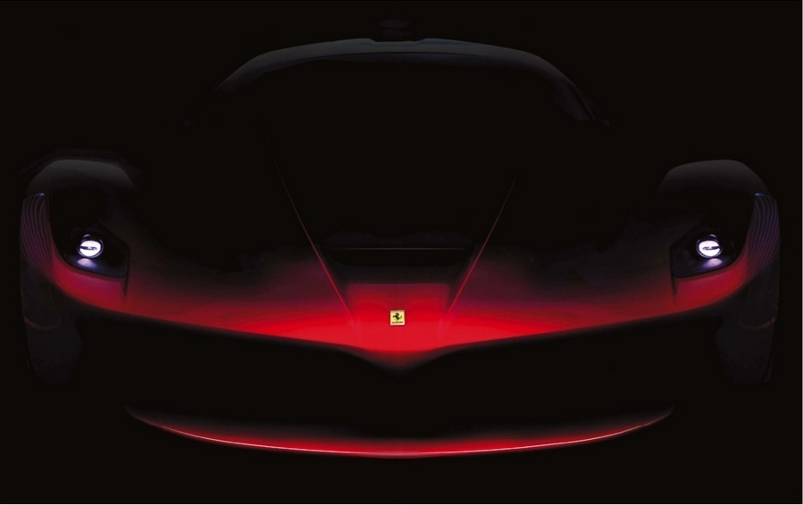 A Ferrari tem feito um trabalho notável em não divulgar o design do novo supercarro