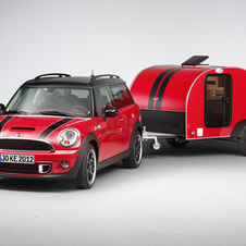 Mini Offering Camper and Tent for Cooper