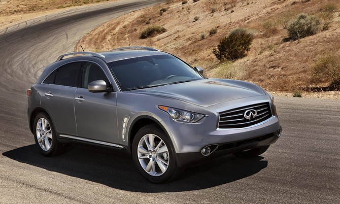 Refreshed Infiniti FX Gets New Front and New Package