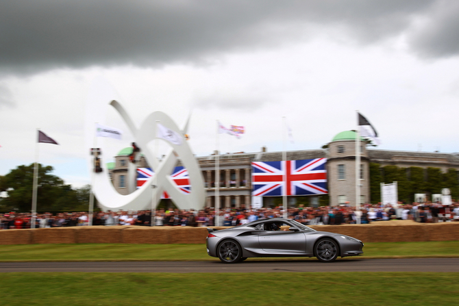 EMERG-E prototype au Festival de vitesse de Goodwood