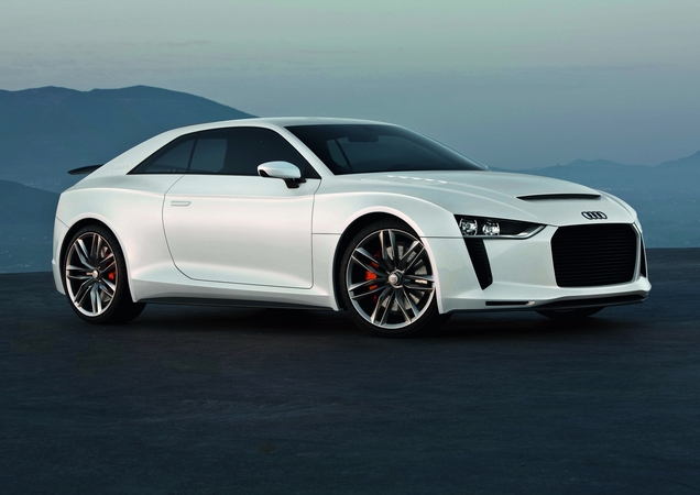 O Quattro Concept pretendia prestar homenagem ao Sport Quattro original