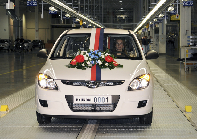 Hyundai opened its Czech factory in 2008