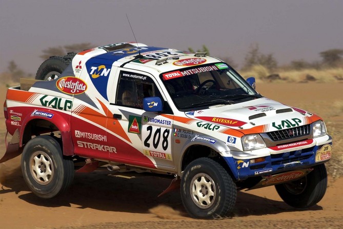 O Pajero venceu 12 edições do Ráli Dakar