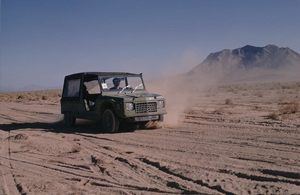 O modelo era particularmente popular no deserto e regiões arenosas por causa da elevada tração