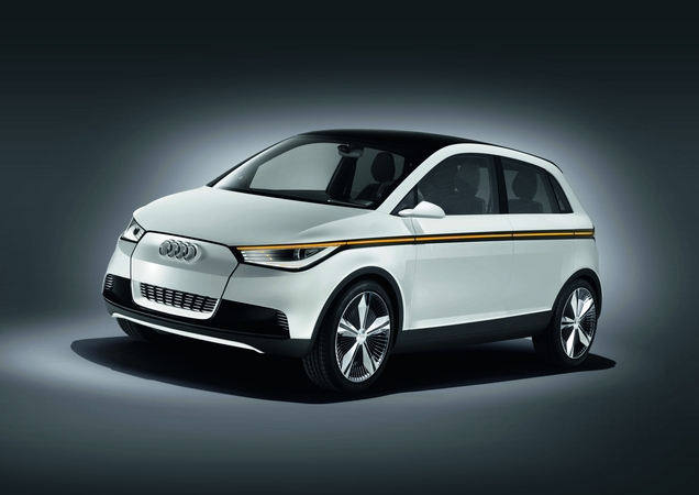 The A2 concept that Audi showed in 2011 used an electric motor