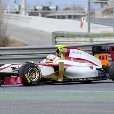 HRT Finally Reveals F112 2012 Formula 1 Car