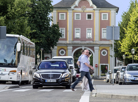 Veículo autonómo teve de lidar com ciclistas e pedestres