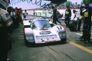 O 962 foi o vencedor de Le Mans da Porsche nos anos 80