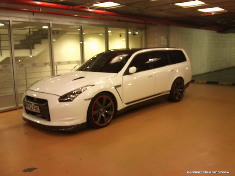 One-Off Nissan GT-R Wagon Spotted in Portugal