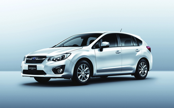 Fourth-Gen Subaru Impreza with Upgraded Engines and New Styling