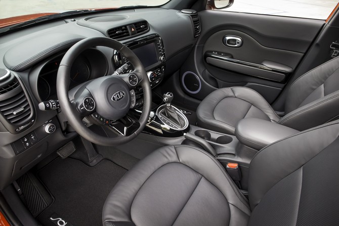 The Soul interior has a circular motif