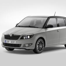 The Fabia Reaction adds charcoal and black trim. 