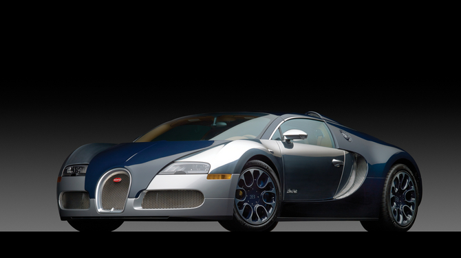 Bugatti Veyron 16.4 Grand Sport Bleu Nuit