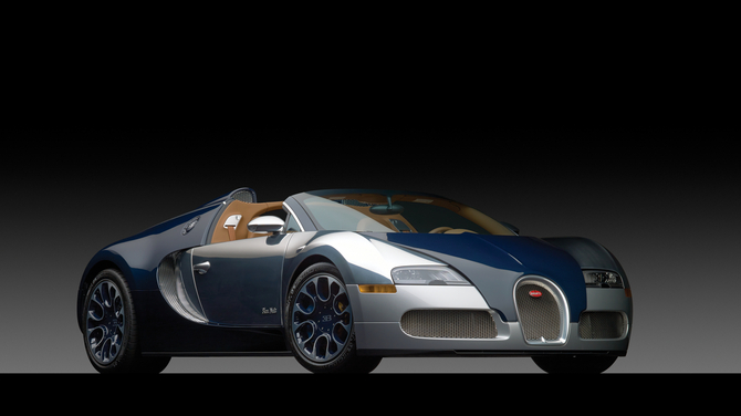 Bugatti Veyron 16.4 Grand Sport Bleu Nuit