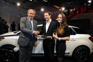 CEO da Citroën na cerimónia de abertura dos "DS Days"