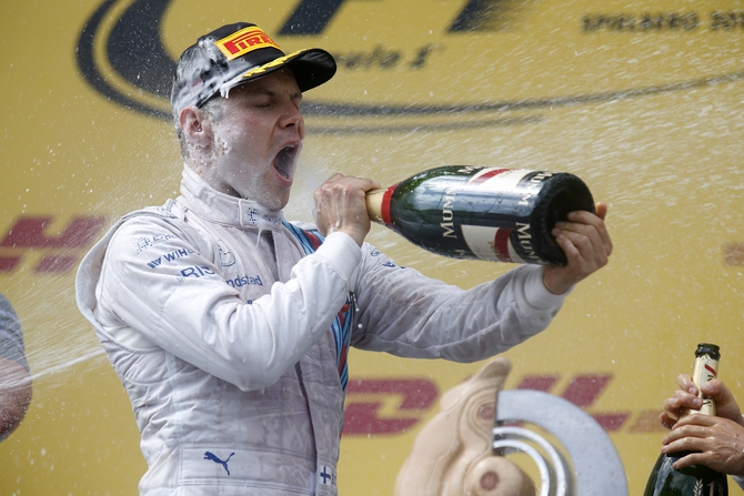 Valteri Bottas subiu ao pódio, num grande fim de semana para a Williams Valteri Bottas subiu ao pódio, num grande fim de semana para a Williams