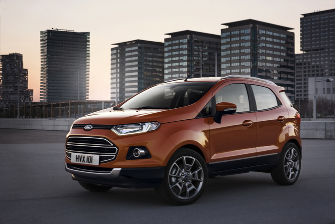 En Europe, l’EcoSport proposera une gamme de moteurs très sobres 