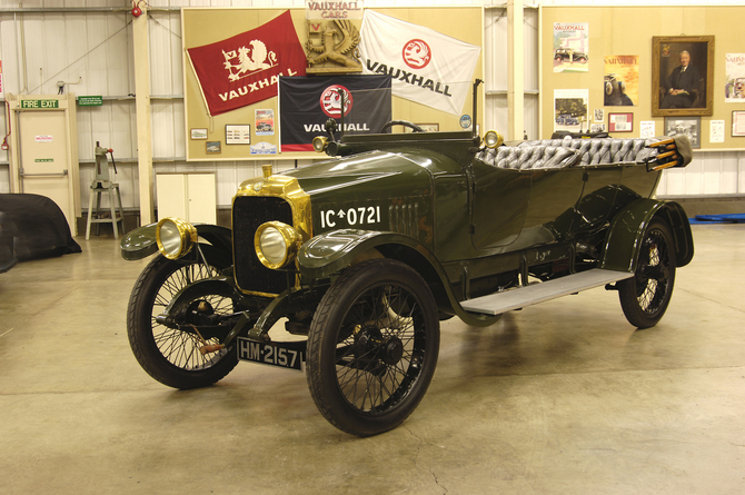 Some D-Types were fashioned into staff cars during World War I