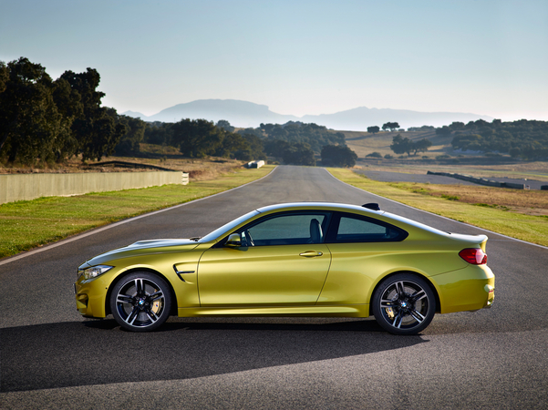 Both cars have carbon fiber roofs