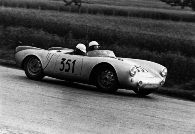 The 550 Spyder used a tiny engine and low weight to take out much bigger cars