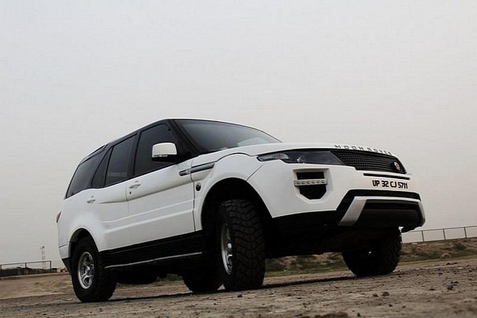 Tata Safari Turned into Land Rover Evoque