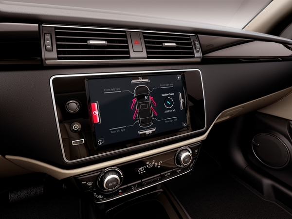 An 8in touchscreen infotainment system will be standard