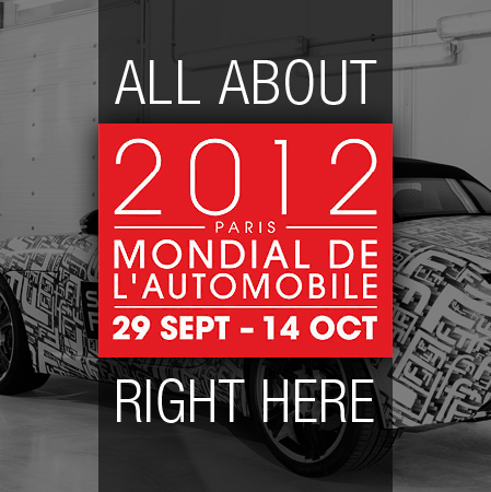 Live Upadates: 2012 Mondial de l'Automobile Paris