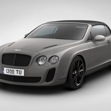 Bentley Continental Supersports Convertible 'Ice Speed Record' Edition