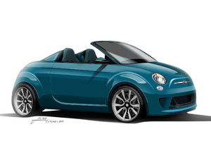 Este modelo seria especialmente divertido com acabamentos Abarth