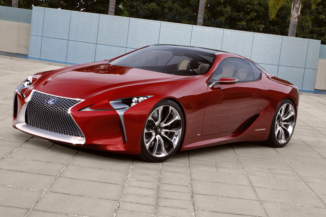 The car was meant for Lexus designers to work on a car without boundaries 