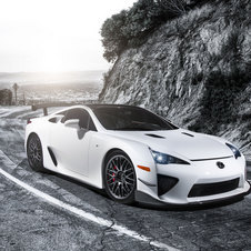 Lexus says the LFA also provided inspiration