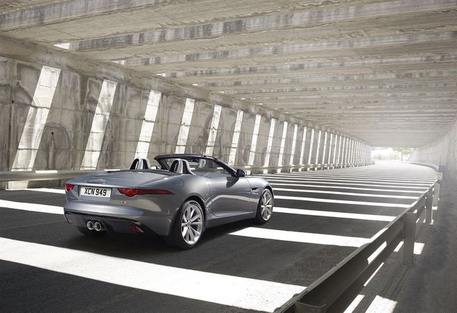 Jaguar Releases First Undisguised Image of F-Type