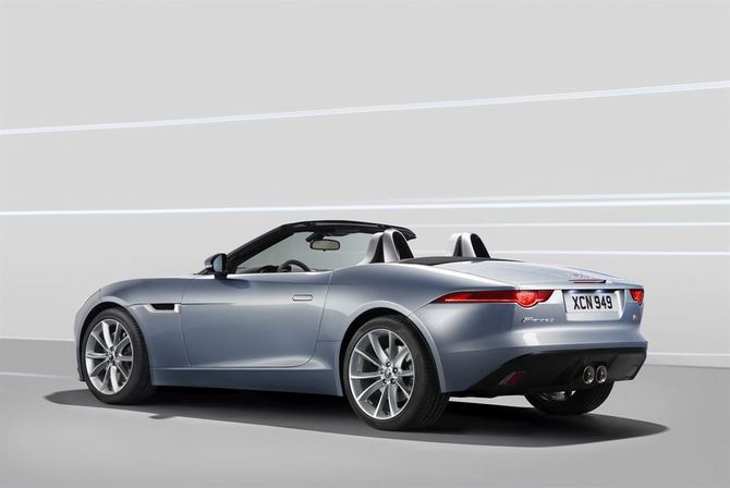 Jaguar Releases First Undisguised Image of F-Type