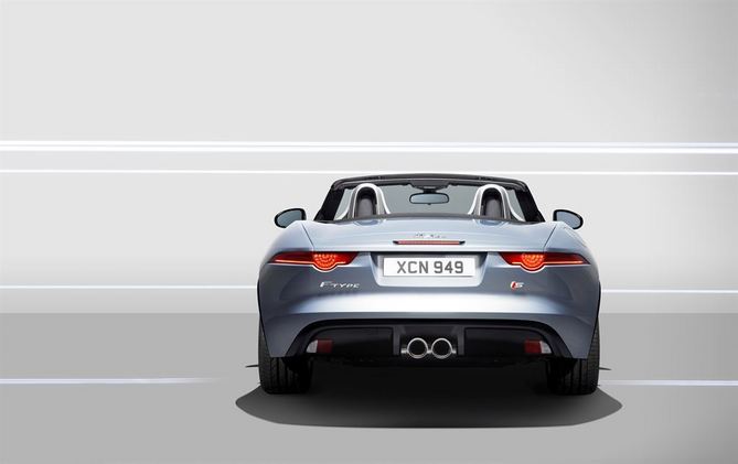 Jaguar Releases First Undisguised Image of F-Type