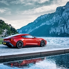 It can take the Vanquish Zagato up to 100km/h in 3.5 seconds