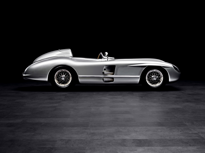 O 300SLR n&ordm; 722 faz parte da cole&ccedil;&atilde;o privada da Mercedes-Benz e &eacute; um dos grandes &iacute;cones do mundo autom&oacute;vel