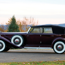 Packard Twin Six Individual Custom Convertible Sedan by Dietrich