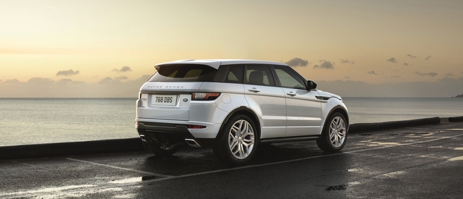 The new Range Rover Evoque receives a new range of the new Ingenium family of engines