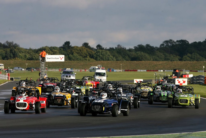 Caterham is very successful in one-make racing